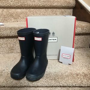 Toddler boys hunter rain boots
